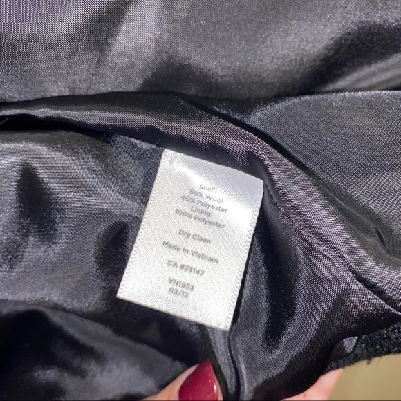 TALBOTS wool blend 3 button jacket size 4p - Picture 6 of 6